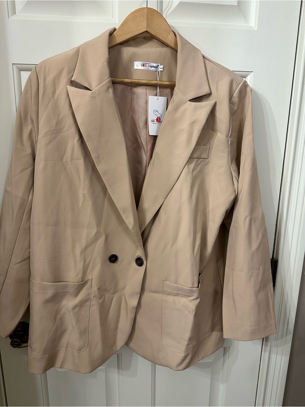 BBX Lephsnt Women’s Oversized Blazer – Size Large